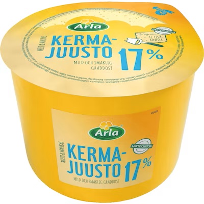Arla Kermajuusto 17% 1kg